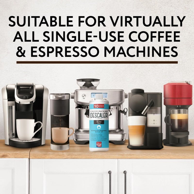 IMPRESA 10 Uses 32oz Coffee Machine Descaler for Keurig and Virtually All Single Use Coffee and Espresso Machines - Made in the USA - Image 2