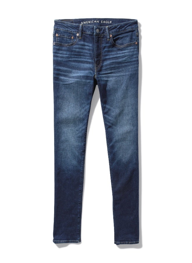 American Eagle Mid Wash Slim Fit Jeans  - Image 3