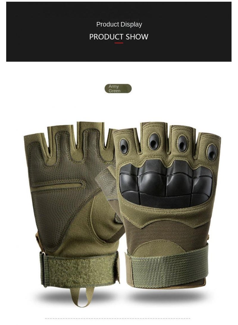 Generic Gloves For Outdoor Riding And Sports Fitness, Non-slip And Wear-resistant black XL - Image 5