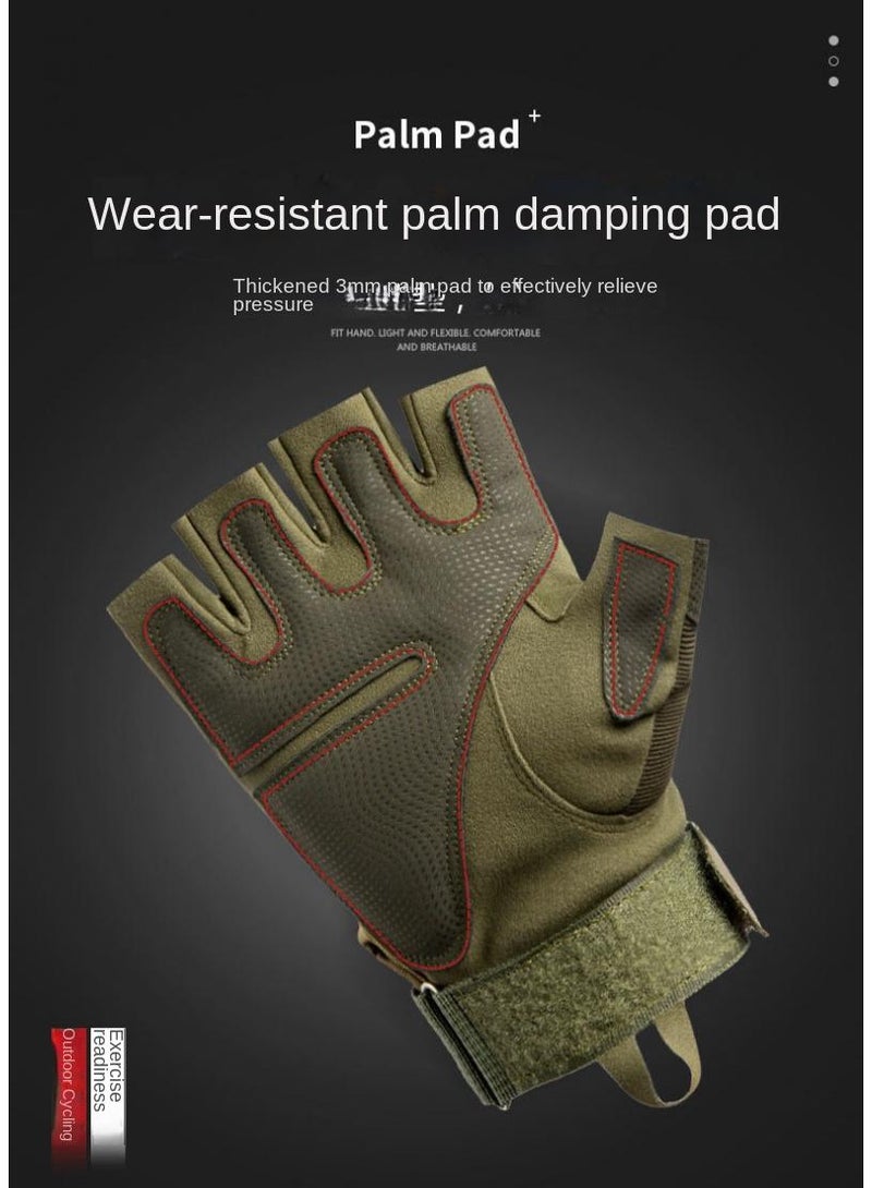 Generic Gloves For Outdoor Riding And Sports Fitness, Non-slip And Wear-resistant black XL - Image 2