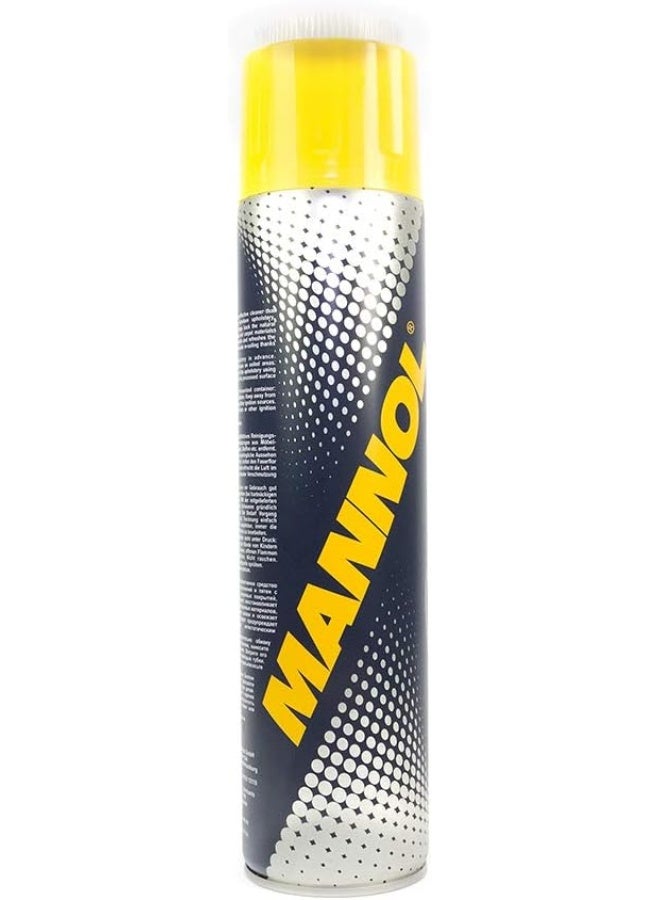 MANNOL 9931 رغوة قماشية | تزيل الأوساخ المختلفة من تنجيد الأثاث وداخل المركبات والسجاد والأقمشة (650 مل) - Image 1