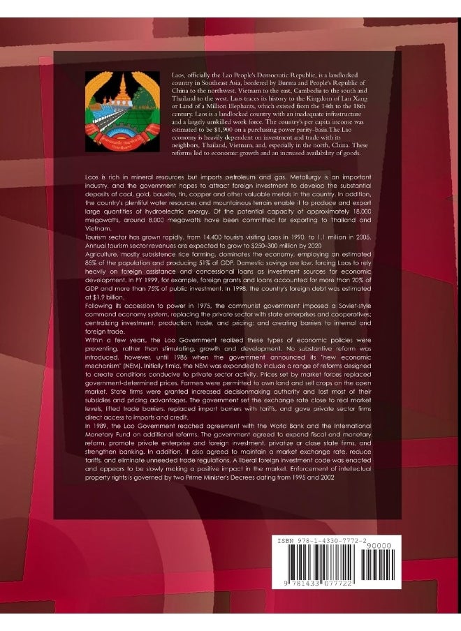 Laos Mining Laws and Regulations Handbook Volume 1 Strategic Information and Basic Laws  - Image 2