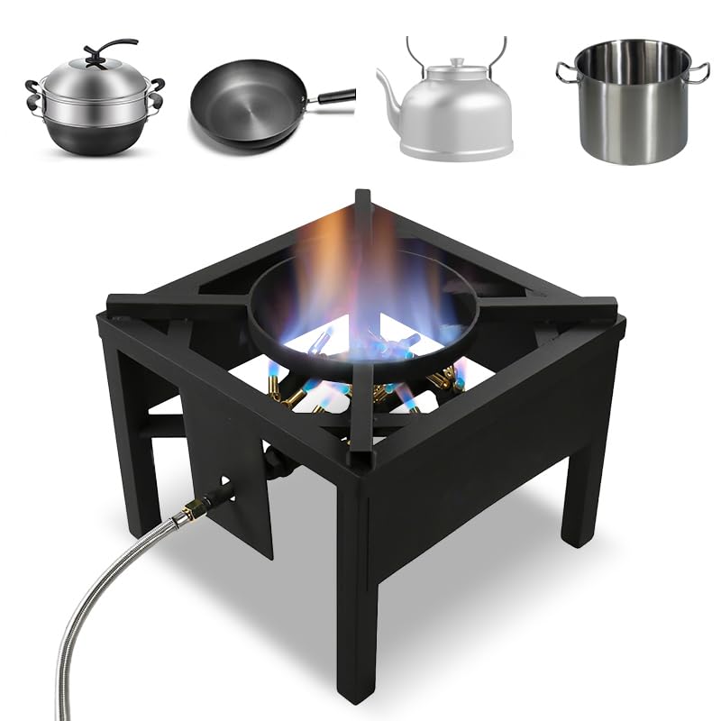 COOKAMP Propane Burner for Outdoor Cooking (23 Tips Jet Burner) - Image 1