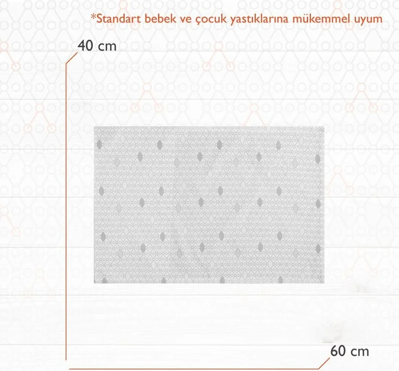 جينزبيبي كيس وسادة للأطفال بتطريز هيرو - كوالا (40x60)