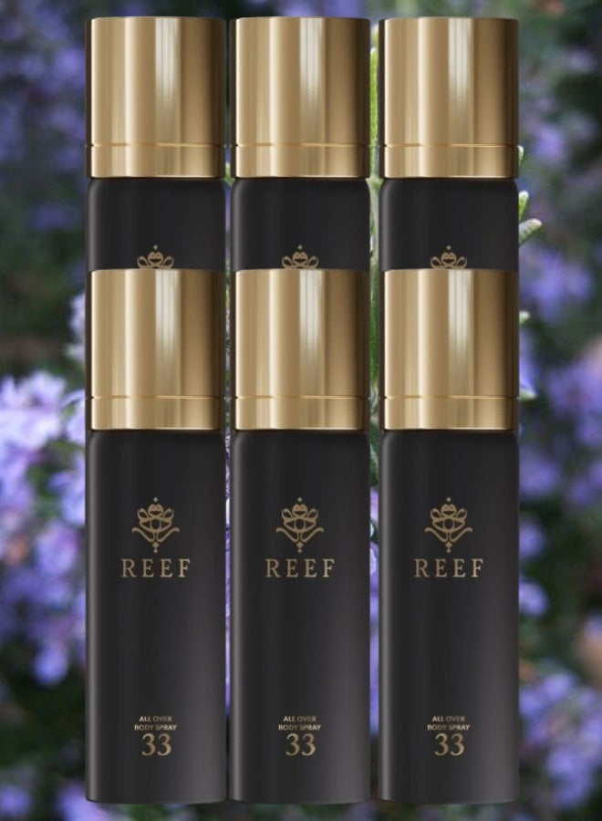 ريف 6 قطع عطر الجسم سبري ريف 33 - Image 1