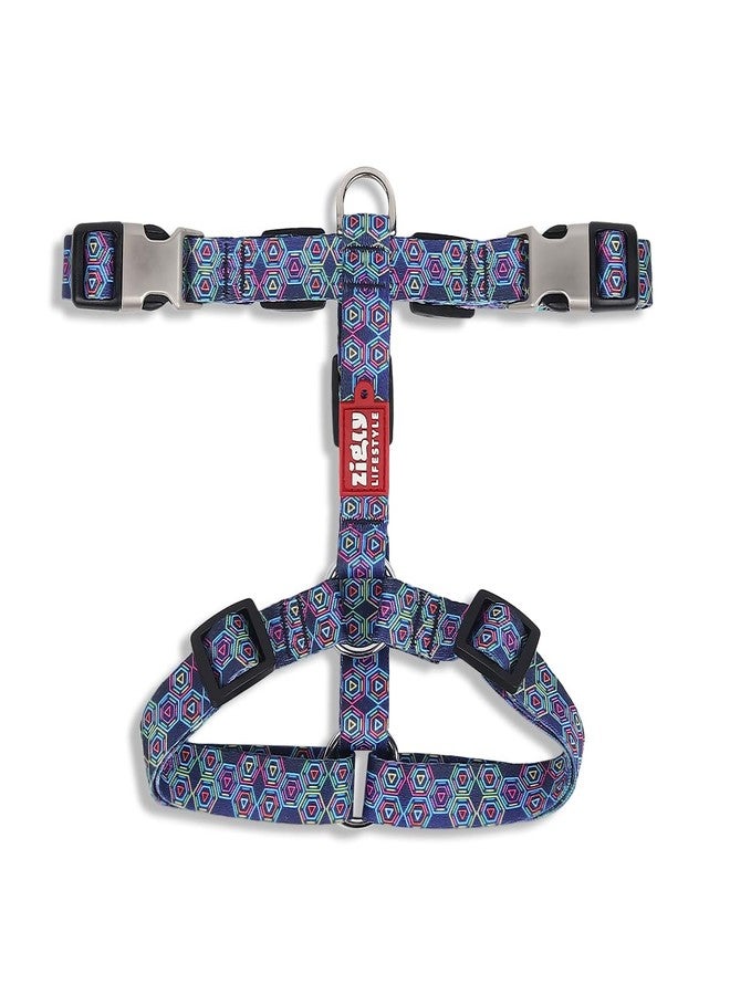 Zigly Lifestyle Disco Dog Harness - Body Belt for Dogs with Adjustable Buckle - Soft and Comfortable with Sturdy Handle - Small - Image 4