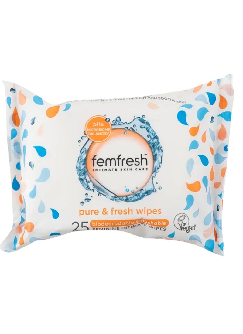 Biodegradable & Flushable Daily Intimate Wipes