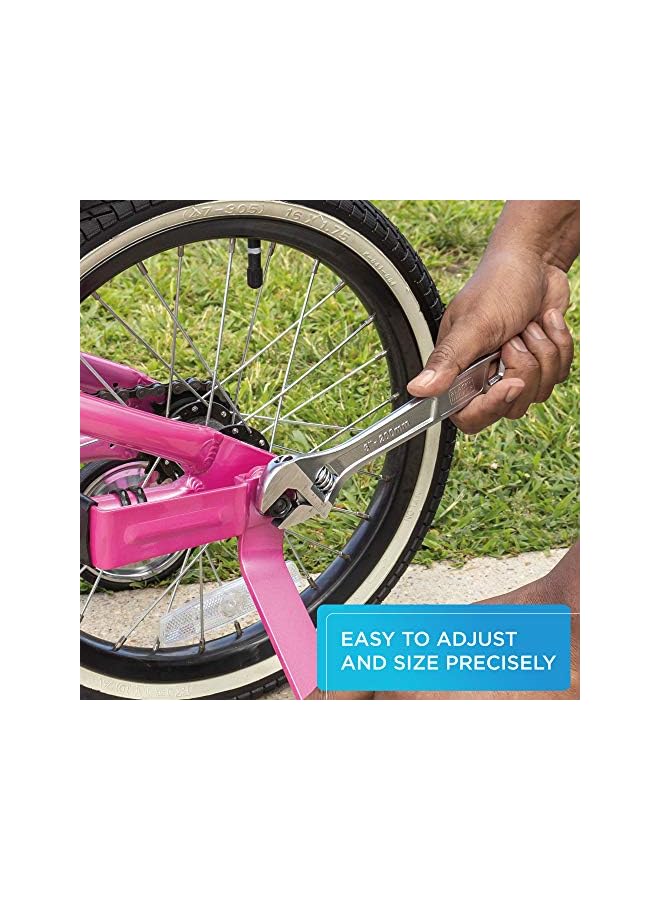 beyond by BLACK+DECKER Adjustable Wrench Set, 6-Inch, 8-Inch & 10-Inch, 3-Pack (BDHT8159092APB) - Image 4