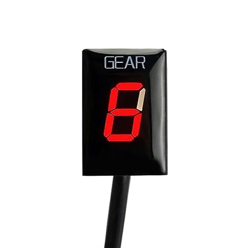 Wivplex Motorcycle Gear Display Indicator - Red - Image 5