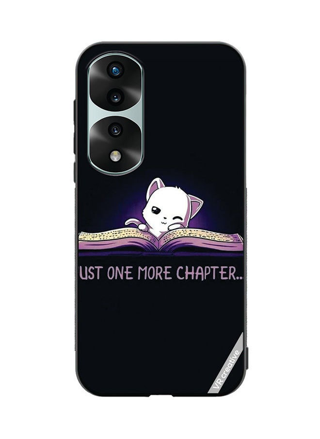 VR CREATIVE Protective Case Cover For Honor 70 Pro plus Just One Chapter More Design Multicolour  - Image 1