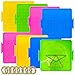 Oopsu 8 Pack Plastic Mathematical Manipulative Material Array Block Geo Board with 80 Latex Bands for Kids4 Colors - Image 2