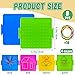 Oopsu 8 Pack Plastic Mathematical Manipulative Material Array Block Geo Board with 80 Latex Bands for Kids4 Colors - Image 4