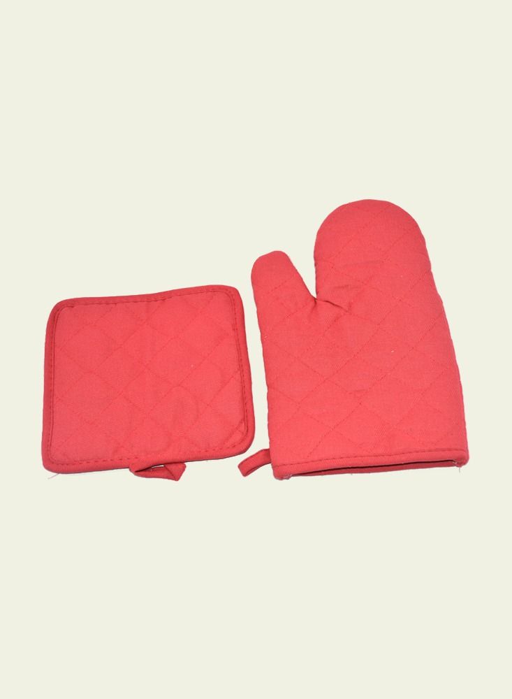 Rite 2-Piece Cotton Oven Pad & Gloves 28x17cm  - Image 2
