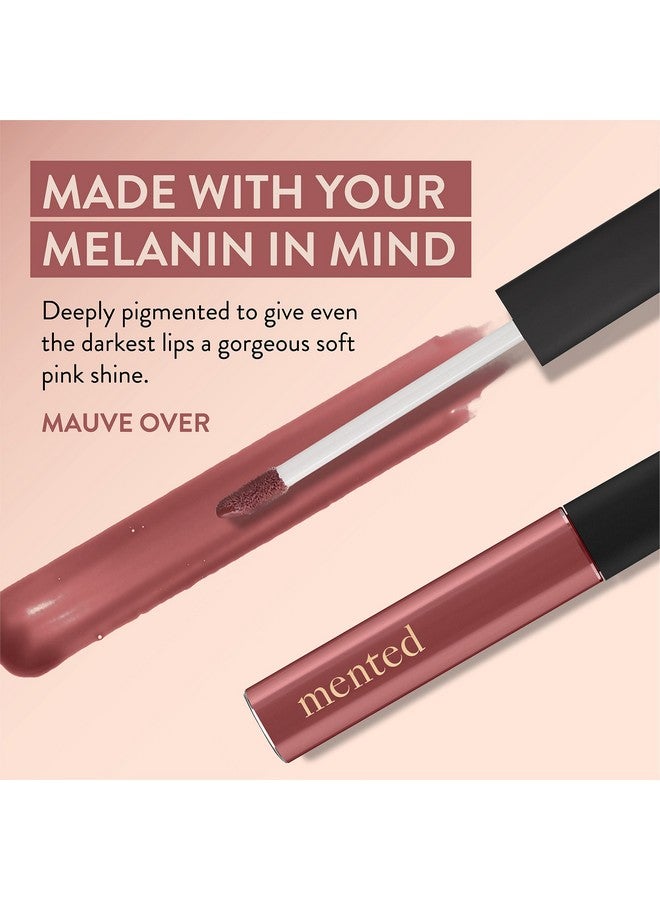Mented Cosmetics ; Nude Dark Pink Lip Gloss, Mauve Over ; Vegan, Parabenfree, Crueltyfree Gloss Topper ; Long Lasting And Moisturizing Lipgloss - Image 5