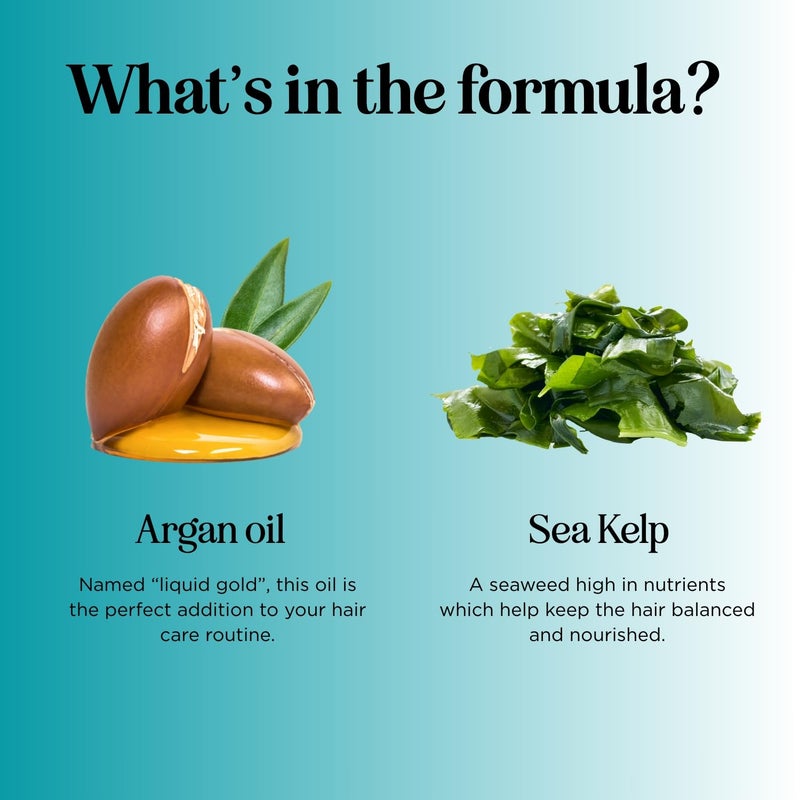 Maple Holistics Volumizing Sea Salt Spray for Hair - Texturizing Beach Waves Spray & Hair Mist Curl Activator - Non Sticky Styling Beach Hair Spray for Men and Women with Nourishing Argan Oil and Sea Kelp Extract - Image 5