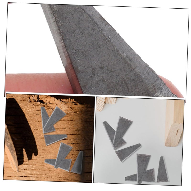 20Pcs High Carbon Steel Triangle Wedge Tool For Axe Handle Hammer Reinforcement - Image 4