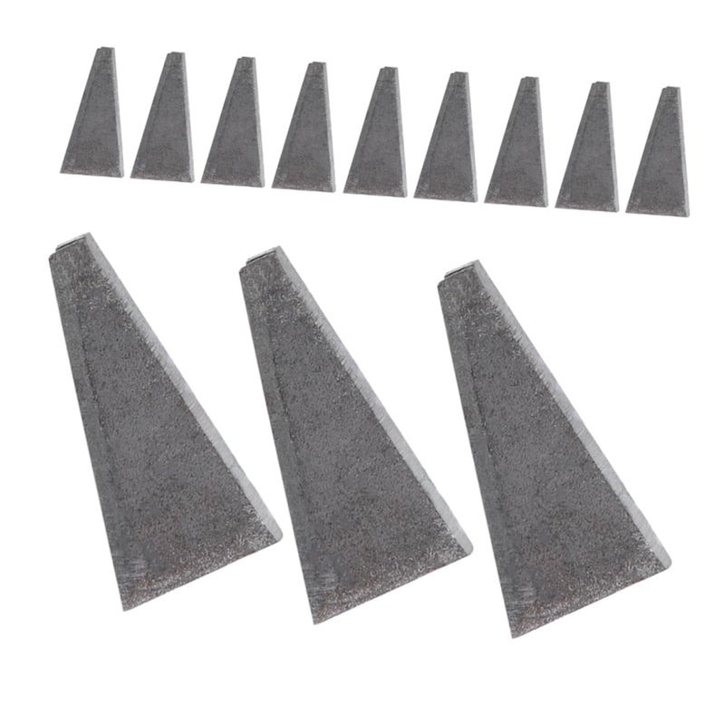 20Pcs High Carbon Steel Triangle Wedge Tool For Axe Handle Hammer Reinforcement - Image 2