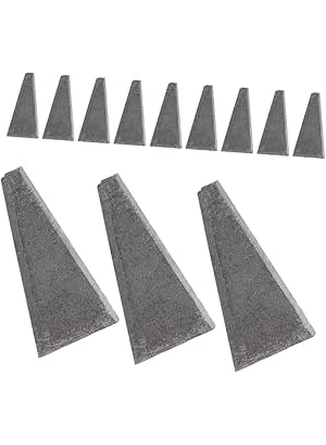 20Pcs High Carbon Steel Triangle Wedge Tool For Axe Handle Hammer Reinforcement - Image 1