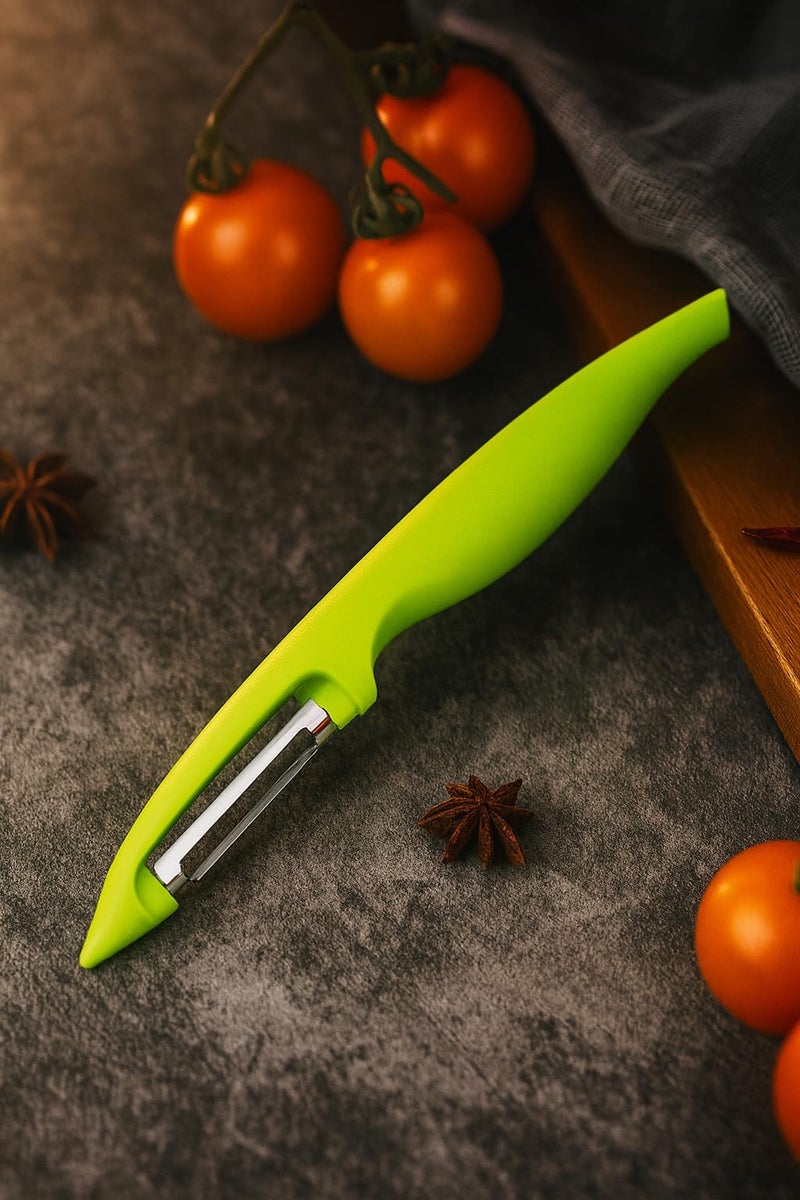 Top Chef Forever Peeler – Lightweight & Easy on Hands | Smooth, Effortless Peeling with Sharp Stainless Steel Blade – Green - Image 5