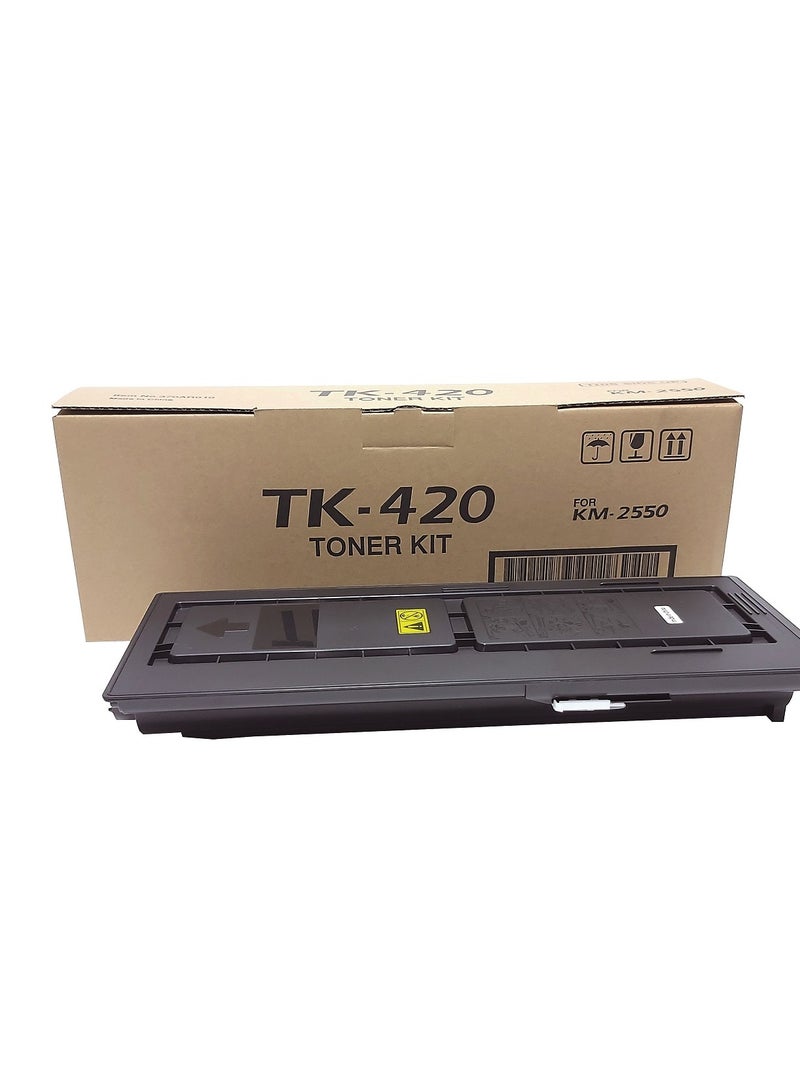 Tk Toner TK-420 Black For Use In Kyocera KM-2550 Copier.
