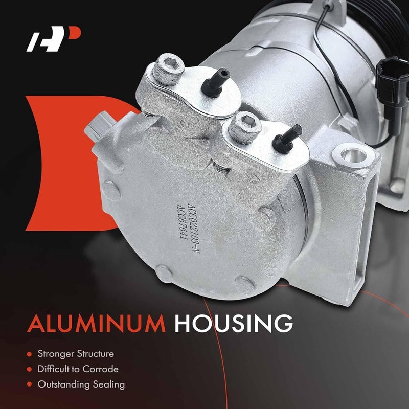 A-Premium AC Compressor with Clutch for Infiniti and Nissan - Image 3