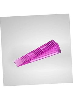 ماركة غير محددة NUOBESTY Door Gaps Soft Door Holder Holder Floor Stopper Anti-Slip per Finger Protector per Windproof Wedge Door Plug Door Clip Purple per Door Holder  - Image 2