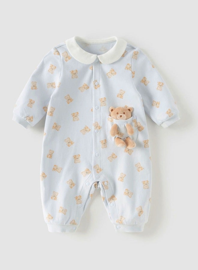 ديف اند بيلا رومبر أطفال بجيب دمية دب قابلة للإزالة - Image 1