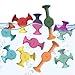 BUNMO Bath Toys Suction Connect Build Create Bath Toys Hours of Fun Creativity Fine Motor Skills Stimulating Sensory Toys NonMouthable Toy 3 Color Changing 10 Pack - Image 3