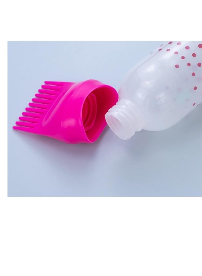 Generic Hair Oil Bottle, Oil Comb 120ML Hair Tools Hair Dye Applicator Brush Bottles Styling Tool Hair Coloring 1 PCS - Image 2