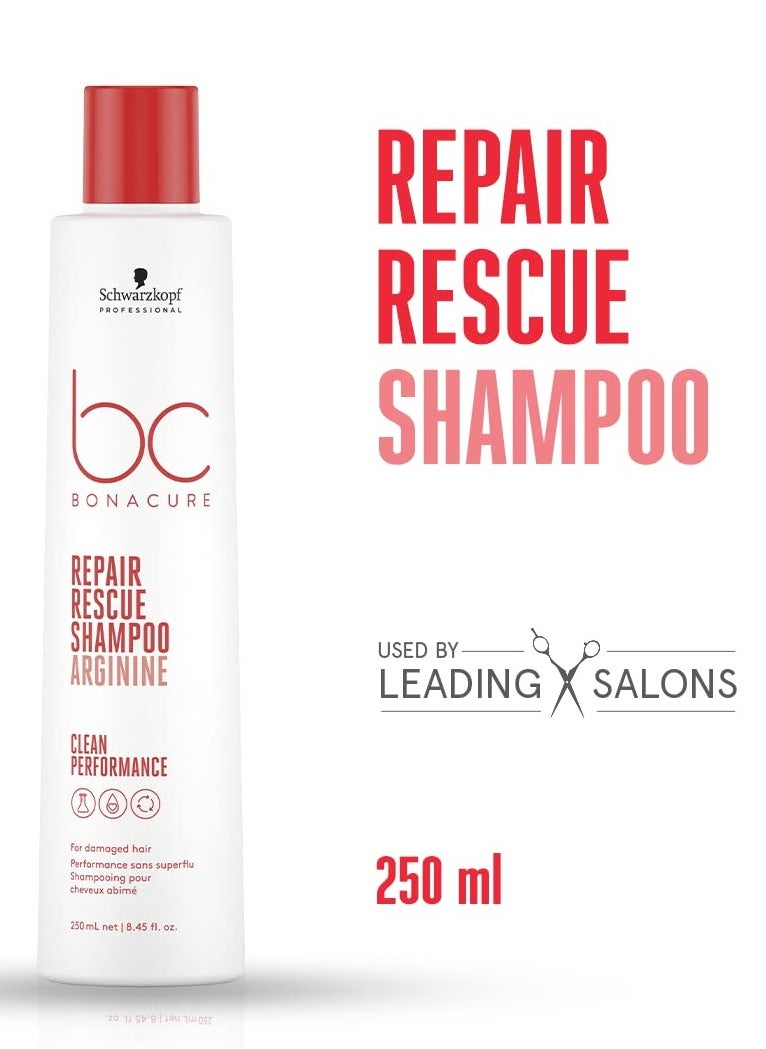 Schwarzkopf - Schwarzkopf Professional Bonacure Peptide Repair Rescue Shampoo 250 Ml - Image 1