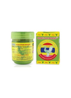 HONG THAI 3-packs Thai Mint Nasal Decongestant Bottle,Natural Herbal Medicine, Refreshing, Anti-Drowsy and Improves Concentration 10g*3  - Image 5