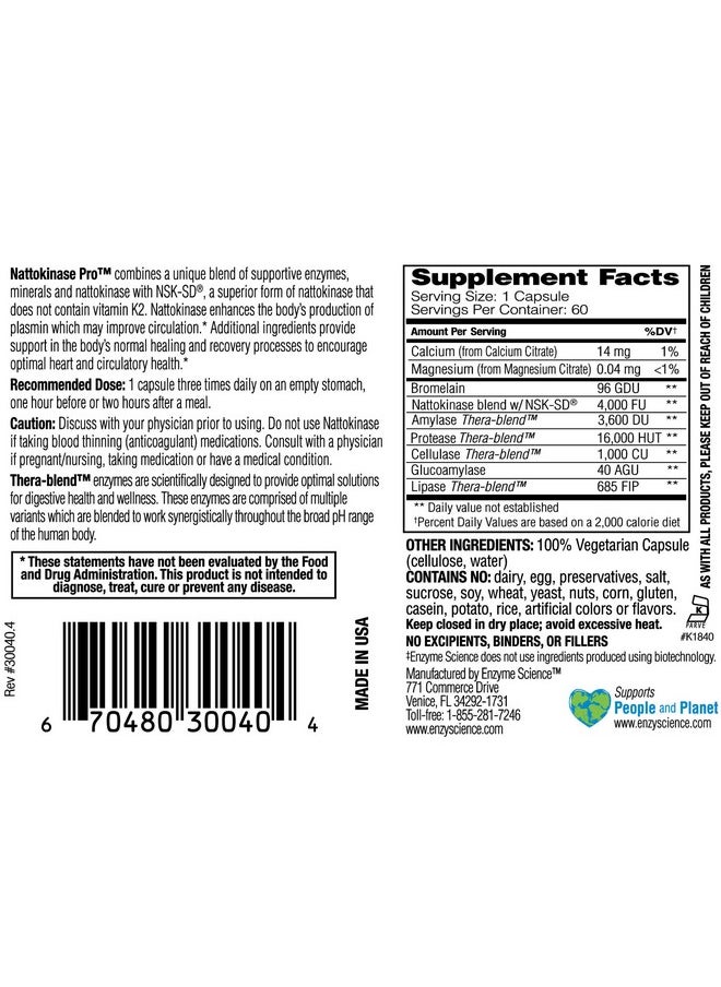 Nattokinase Pro With Nsk Sd Vegan And Kosher 60 Capsules - pzsku/Z1A0B8FA7E72DB3DE3050Z/45/_/1695146281/272b3efa-3ddb-4175-b794-b68a1a708c27