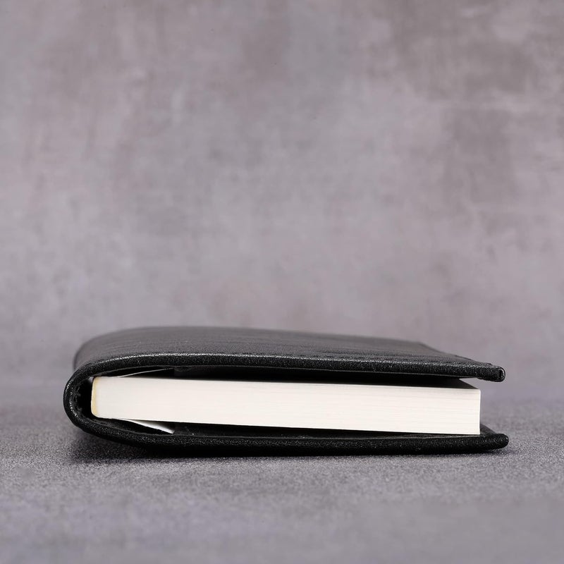 HISCOW Minimalist Checkbook Cover - Full Grain Leather - Image 3