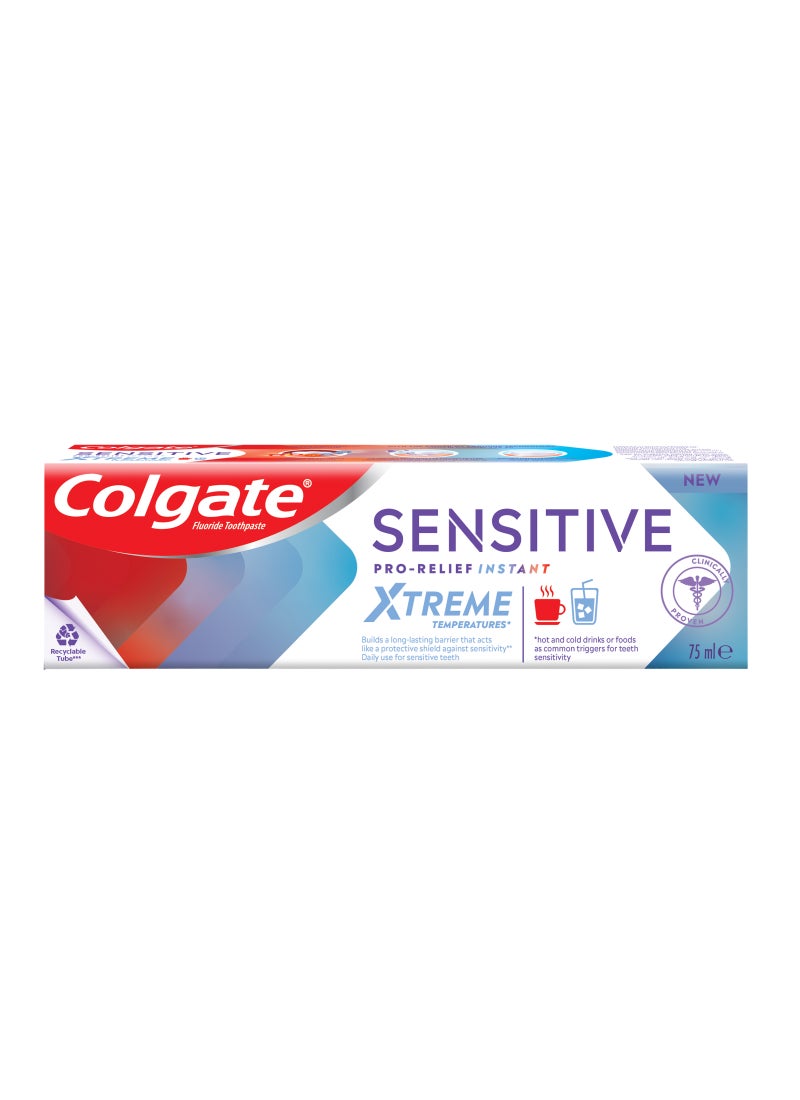 Colgate Sensitive Pro-Relief Xtreme Temperatures Toothpaste 75ml - Image 1
