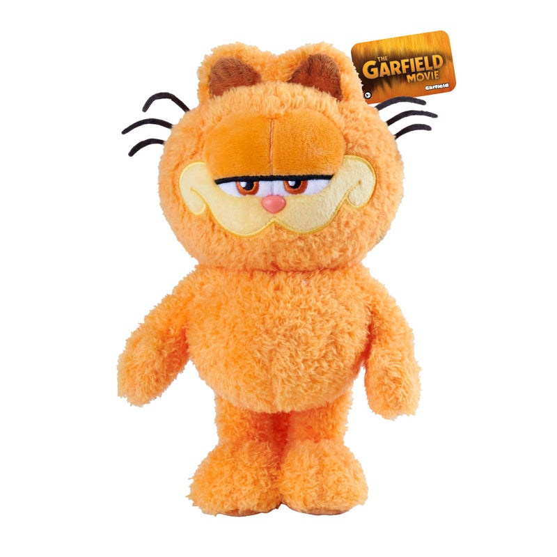 ANIMAGIC - Garfield Classic Soft Toy - Orange Cat for Kids Fans of the Famous Sleeping Comic Hero - Birthday/Christmas Gift Idea From 2 Years - Image 1
