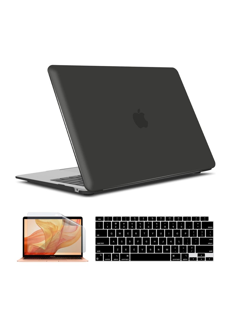 Generic Bundle 3 in 1 Case Compatible for MacBook Pro 14" 2021 --2024(M1/M2/M3/M4 Chip) A2442/A2779/A2918/A2992/A3112/A3401/A3185, Protective Hard Shell Cover & Keyboard Skin & Anti Blue Screen Protector for MacBook Pro 14 Inch ,Matte Black  - Image 1