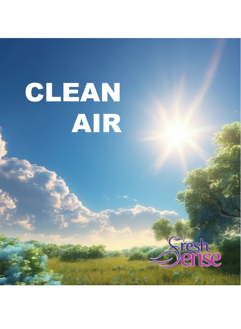 Fresh Sense CLEAN AIR Refill - PACK of 12 x 260ml - Automatic Spray Auto Spray Air Freshener for Home Bathroom Toilet Office Neutralizes Bad Odors FRESH SENSE - Image 2