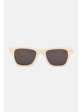 BOTTEGA VENETA Men BV1120S Square Sunglasses, Ivory  - Image 1