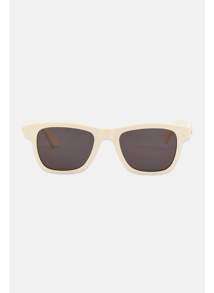 BOTTEGA VENETA Men BV1120S Square Sunglasses, Ivory  - Image 1