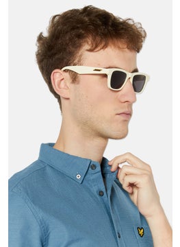 BOTTEGA VENETA Men BV1120S Square Sunglasses, Ivory  - Image 2