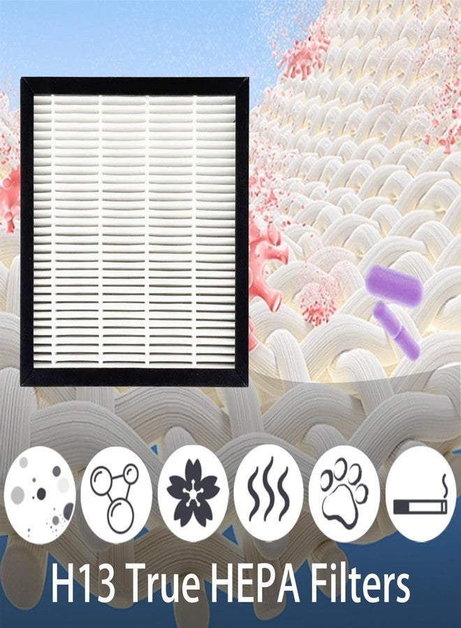 HOMFILBIT 4 Pack F1715HE5 Replaceement Filter for Hunter HT1715 Air Purifier, 2 in 1, H13 True HEPA with Activated Carbon - Image 4