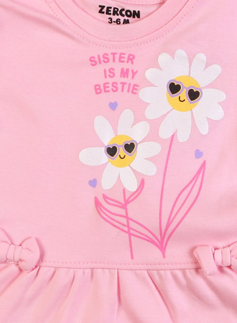 Zercon Summer Pajama Set for Newborn Babies  6357 - Image 2