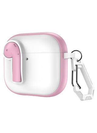 Suitable For Apple Airpods 4 Protective Case With Lock Switch Creative Headset Bluetooth Case Pro2 Soft Drop-proof Case-Color:White Powder-Applicable Models:Airpods 3rd Generation - pzsku/Z1A0C5865D820F7DAAB90Z/45/_/1742287035/589f30a3-429a-4873-aa6e-8de3af127c43