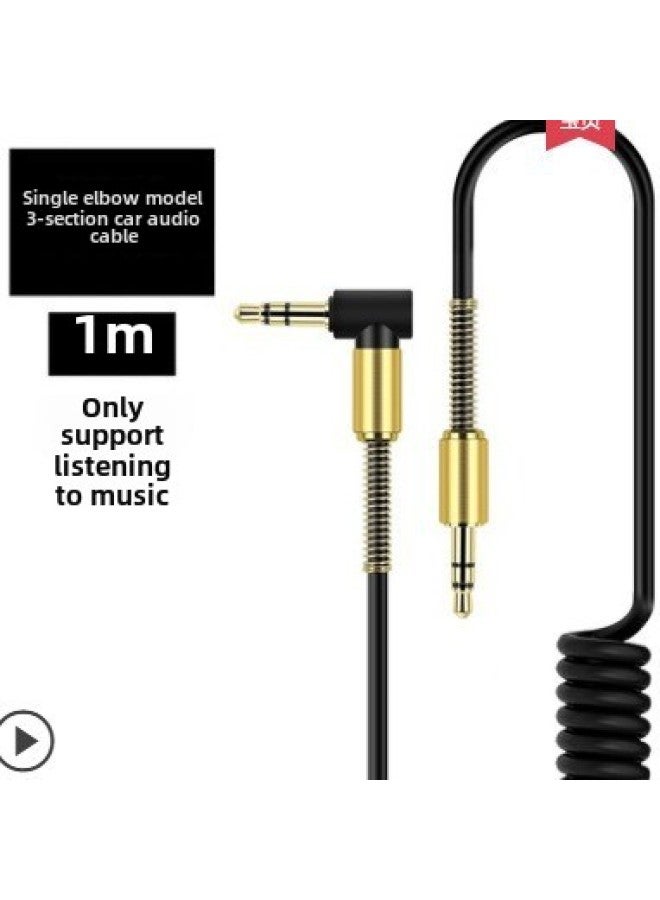 Weige Aux Audio Cable 3.5mm Public-to-public Audio Audio Mobile Phone Computer Notebook Connection Headset Vehicle-mounted Cable-Color:Vehicle Audio Cable 5m  - Image 2