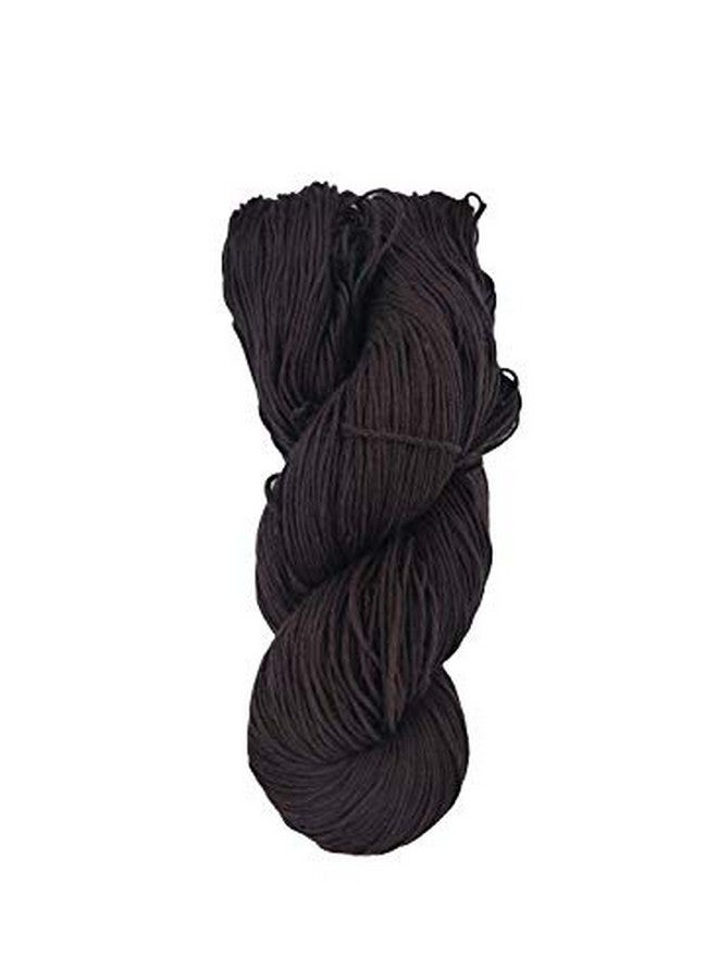 Prapti Handicrafts Prapti handicrafts 4 Ply Coffee Cotton Yarn for Crochet and Knitting, Soft Crosia Threads, 160 Grams Hank, 1 Pack of Cotton Yaran, Suitable for Sweaters, Scarfs, Hat, Baby Clothes and DIY Crafts. - Image 1