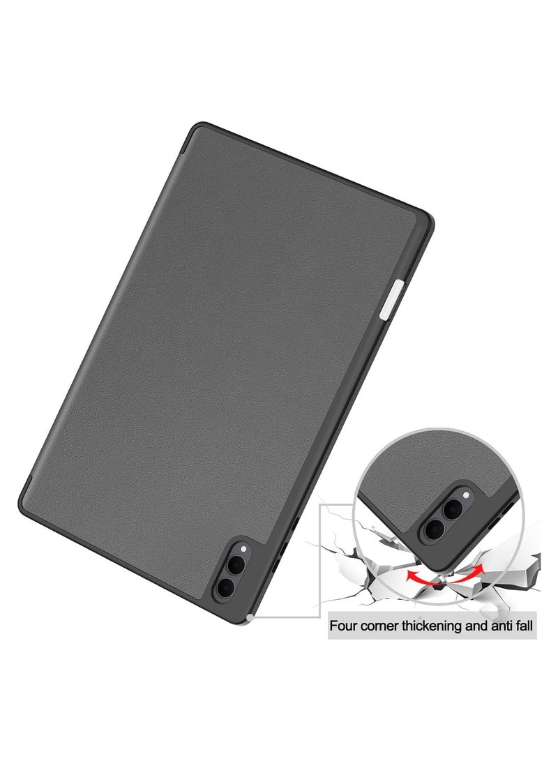 general Protective case compatible with Samsung Galaxy Tab S11 Ultra 14.6-inch 2025 tablet, tri-fold PU leather cover with auto-wake/sleep function - Image 4