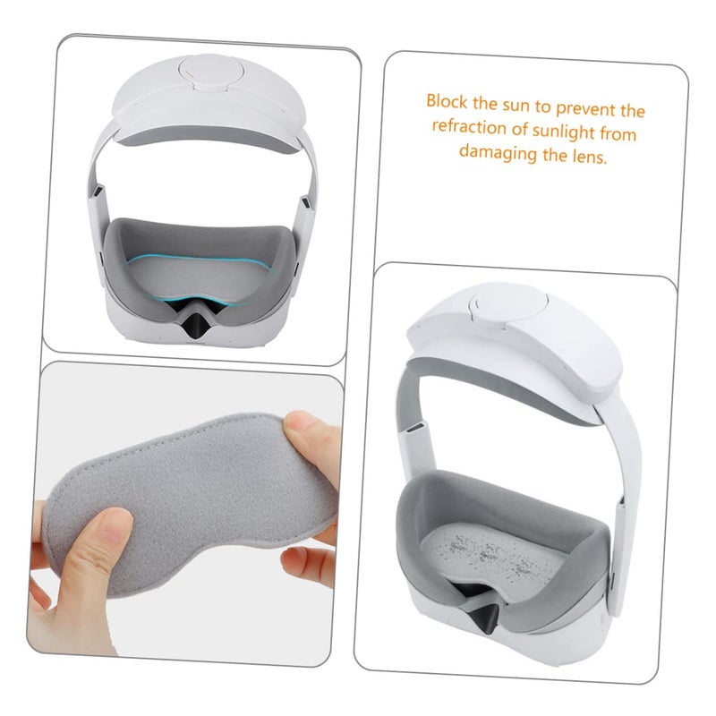 3Pcs VR Lens Pad Replacement Scratchproof Sunproof Light Blocking Compact Design - Image 5