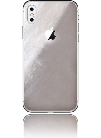 IPG Apple iPhone X (Silver Chrome) Back Protection 