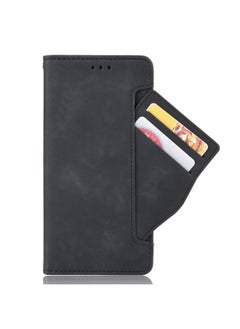 Tecno Spark Go 2023/Pop 7/Pop 7 Pro/BF7 Stand Flip leather Case Cover With Retro Kickstand Magnetic Phone shell Wallet Phone Case with Card Slots Holder With Release Hand Phone Holder Video Kickstand