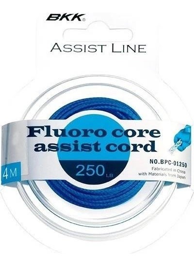 BKK Fluoro Core Assist Cord 140 Lb 